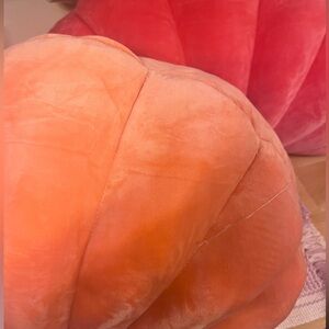 Faux velvet shell pillows